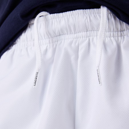 Short LACOSTE SPORT Garçon Blanc PE 2023