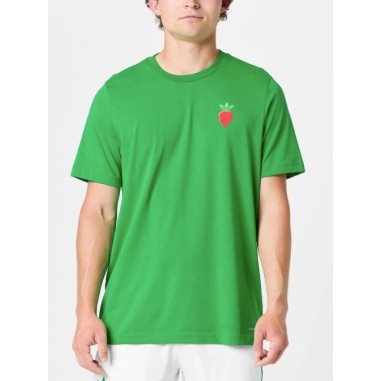 T-Shirt ADIDAS Homme Original "FRAISE" Vert PE 2025