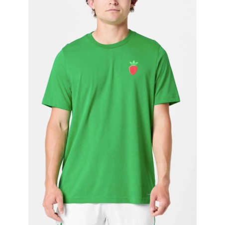 T-Shirt ADIDAS Homme Original "FRAISE" Vert AH 2025