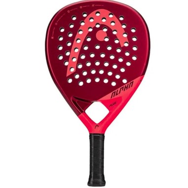 Raquette Padel HEAD ALPHA PLUS (360g) Rouge / Bordeaux AH 2025