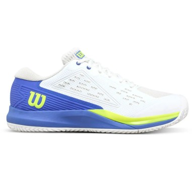 Chaussures WILSON Homme RUSH PRO ACE Toutes Surfaces Blanc / Violet AH 2025