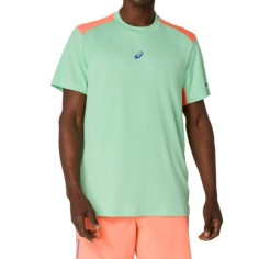 T-Shirts ASICS Homme PADEL COURT SS TOP Bleu / Turquoise...