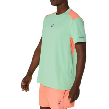 T-Shirts ASICS Homme PADEL COURT SS TOP Vert /...
