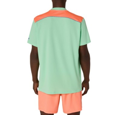 T-Shirts ASICS Homme PADEL COURT SS TOP Vert /...