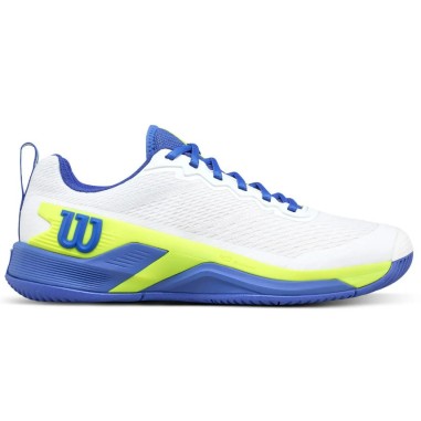 Chaussures WILSON Homme RUSH PRO 4.5 Toutes Surfaces Blanc / Violet AH 2025