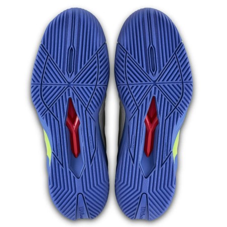 Chaussures WILSON Homme RUSH PRO 4.5 Toutes Surfaces Blanc / Violet AH 2025