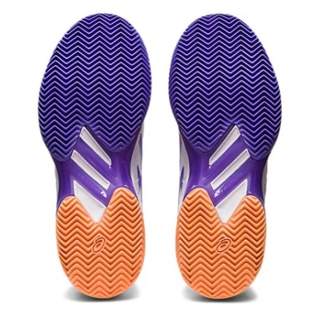 Chaussures ASICS Femme SOLUTION SPEED FF 2 CLAY Blanc / Violet PE 2023