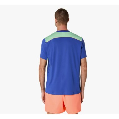 T-Shirts ASICS Homme PADEL COURT SS TOP Bleu /...