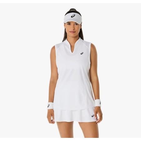 Débardeur ASICS Femme COURT TANK Blanc AH 2025
