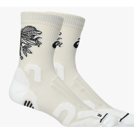 Chaussettes ASICS TENNIS GAME SEASONAL GRAPHIC MOTIF Blanc AH 2025