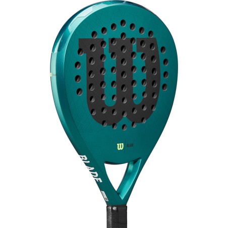 Raquette Padel WILSON BLADE V3 Vert / Noir (365 g) 2024