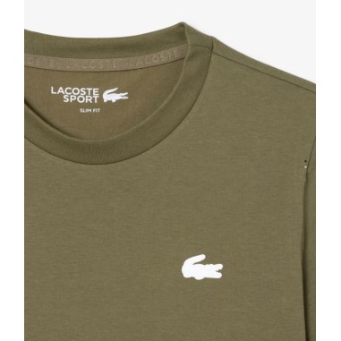T-Shirt Femme LACOSTE SPORT ULTRA DRY Kaki /...