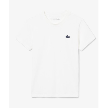 T-Shirt Femme LACOSTE SPORT ULTRA DRY Kaki / Blanc AH 2025