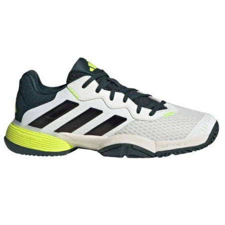 Chaussures ADIDAS Junior BARRICADE Blanc / Vert AH 2025