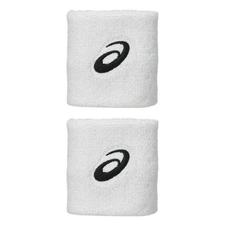 Poignets éponge ASICS WRIST BAND PAIR Blanc AH 2025