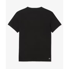 T-Shirt LACOSTE Homme ULTRA DRY Logo XXL Noir / Kaki AH 2025 2