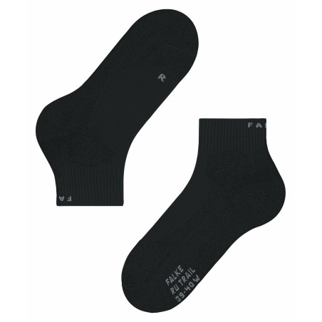Chaussettes FALKE Femme RU TRAIL Noir