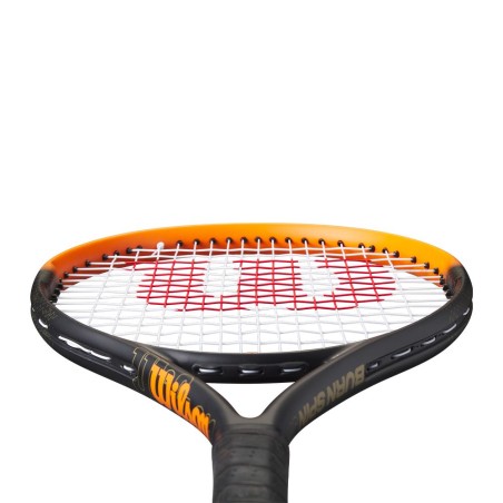 Raquette Junior WILSON BURN 24 Orange / Noir 2025