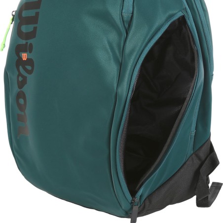 Sac à dos WILSON SUPER TOUR BACKPACK BLADE V9 Vert / Noir 2024