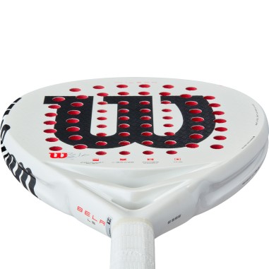 Raquette Padel WILSON BELA LS V3 Blanc / Rouge...
