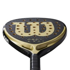 Raquette Padel WILSON DEFY LS V1 Noir / Doré (355g) 2025 2