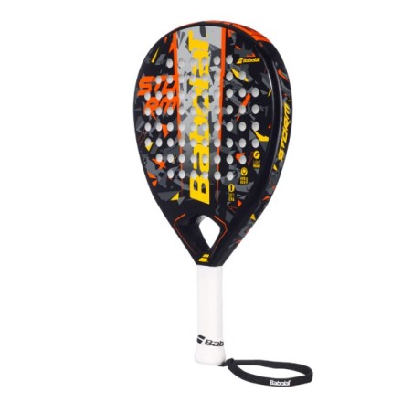 Raquette Padel BABOLAT STORM Noir / Orange (345 g) 2025