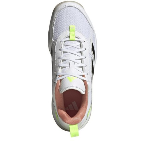 Chaussures ADIDAS Femme AVAFLASH Indoor Blanc / Noir 2023