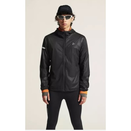 Veste à capuche Running CRAFT Homme PRO HYRO LIGHTWEIGHT Jacket Noir AH 2024