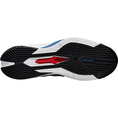 Chaussures WILSON Homme RUSH PRO 4.0 Toutes Surfaces Noir / Bleu / Blanc AH 2024