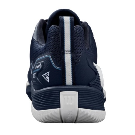 Chaussures WILSON Homme RUSH PRO 4.5 Toutes Surfaces Bleu / Blanc PE 2025