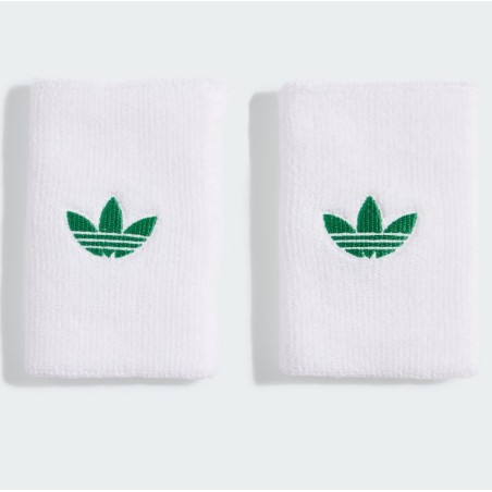 Poignet Eponge ADIDAS Tennis WB L Blanc / Vert AH 2025