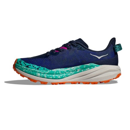 Chaussures Running HOKA Femme SPEEDGOAT 6 Bleu / Vert AH 2024