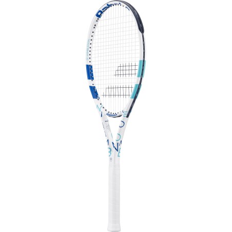 Raquette BABOLAT EVOKE TEAM WIMBLEDON (270g) Blanc / Bleu AH 2024