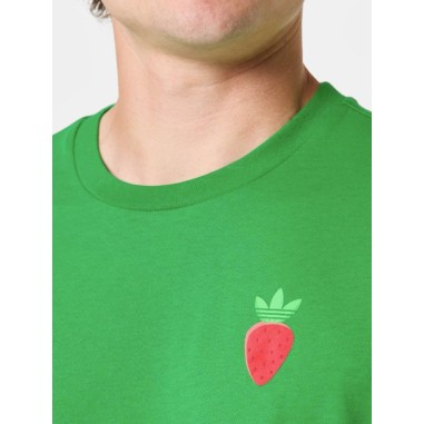T-Shirt ADIDAS Homme Original "FRAISE" Vert AH...