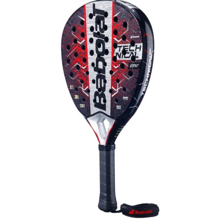Raquette Padel BABOLAT TECHNICAL VIPER Rouge / Noir / Gris (365 g) 2025