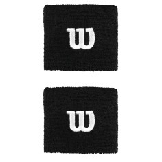 Poignets eponge WILSON Noir x 2