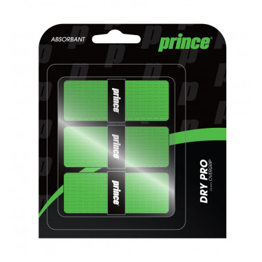 Surgrip PRINCE Dry Pro Overgrip Vert x3