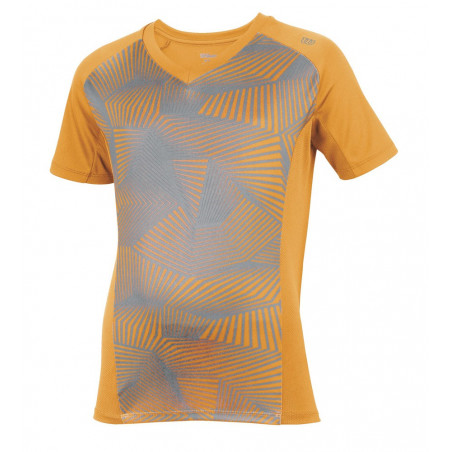 T-Shirt WILSON Garçon Solana Geo Print Boys Crew Orange / Graphite
