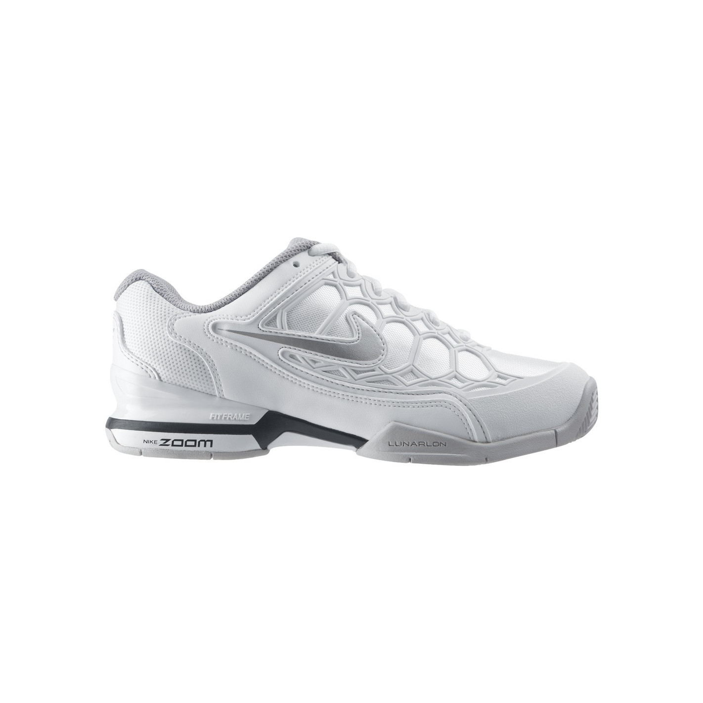 Chaussures NIKE Femme Zoom Breathe 2K12 Blanc Argent Noir