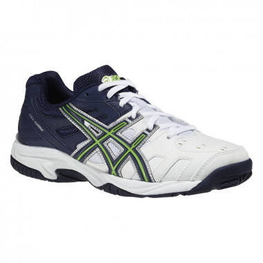 Chaussure ASICS Junior Gel-Game 4 GS Blanc / Bleu / Vert
