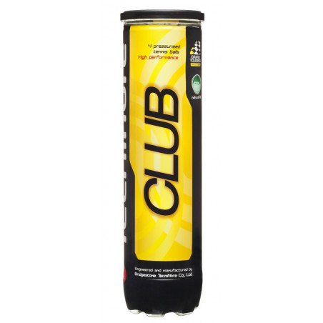 Tube de 4 balles TECNIFIBRE Club