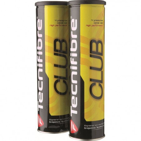 Bipack de 4 balles TECNIFIBRE Club