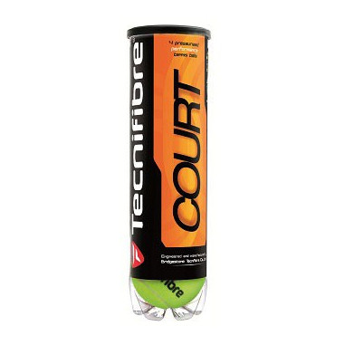 Tube de 4 balles TECNIFIBRE Court