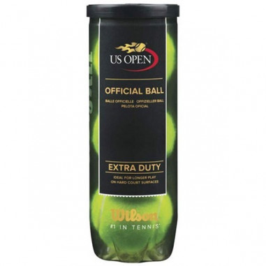 Tube de 3 Balles WILSON US Open