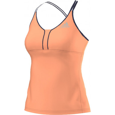 Débardeur ADIDAS Femme Premium Tank Orange / Bleu PE 2015