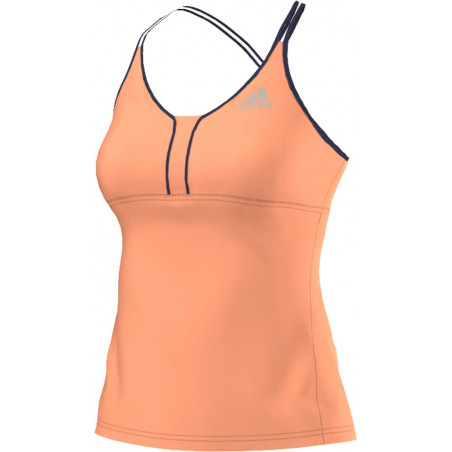 Débardeur ADIDAS Femme Premium Tank Orange / Bleu PE 2015