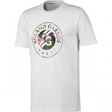 T-Shirt ADIDAS Roland Garros Y3 Event Tee Blanc PE 2015
