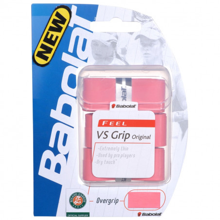 Surgrip BABOLAT VS Grip Original Rose x3