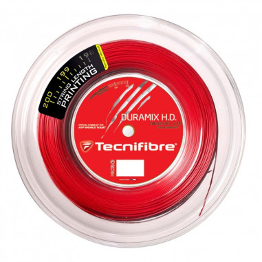 Bobine TECNIFIBRE Duramix HD 1.35mm Rouge (200m)