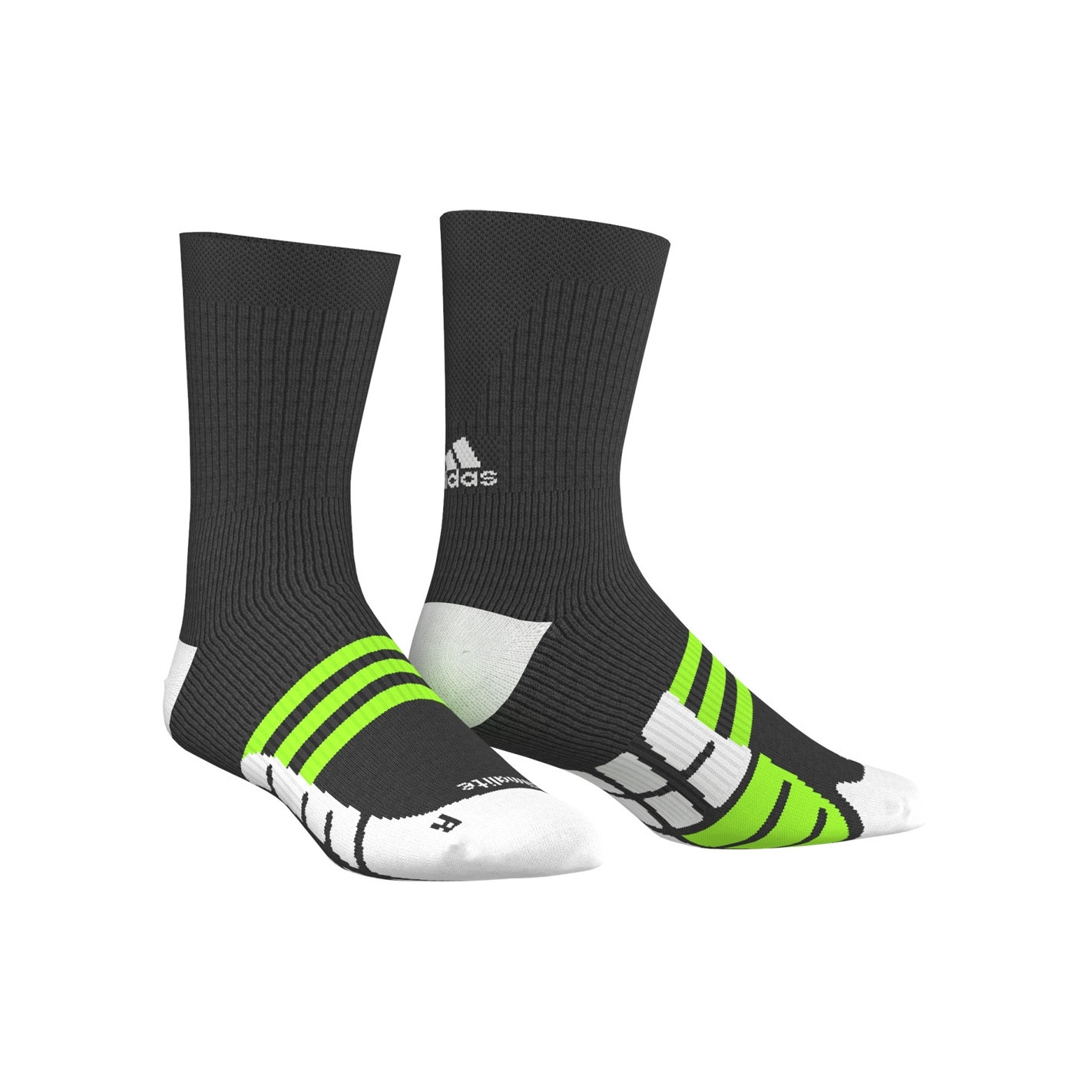 Chaussettes ADIDAS Longue Climalite ID FC 1P Noir Vert